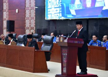 Sampaikan Nota Jawaban Ranperda Pajak dan Retribusi Daerah Pj Gubernur Sumut Apresiasi Saran dan Masukan Dewan