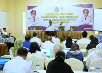 Buka Workshop Hak Akses Pemanfaatan Data Regsosek, Sekda Berpesan Agar Hati-Hati Dalam Menggunakan Data