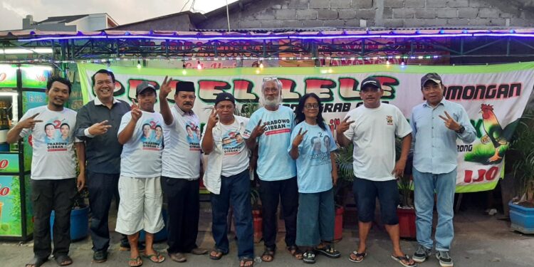 Komunitas Pecel Lele dan Soto Lamongan Jagokan Prabowo Gibran. Presiden KAI: Yes Bro!!!