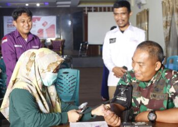 Semarakkan HUT Ke-7, SMSI Pohuwato Gelar Donor Darah