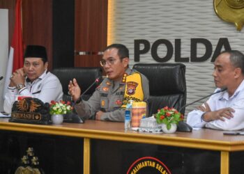 Kompolnas Lakukan Pengawasan Pengaman Pemilu Serentak di Wilayah Polda Kalsel.
