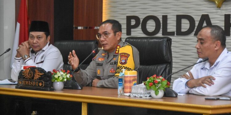 Kompolnas Lakukan Pengawasan Pengaman Pemilu Serentak di Wilayah Polda Kalsel.