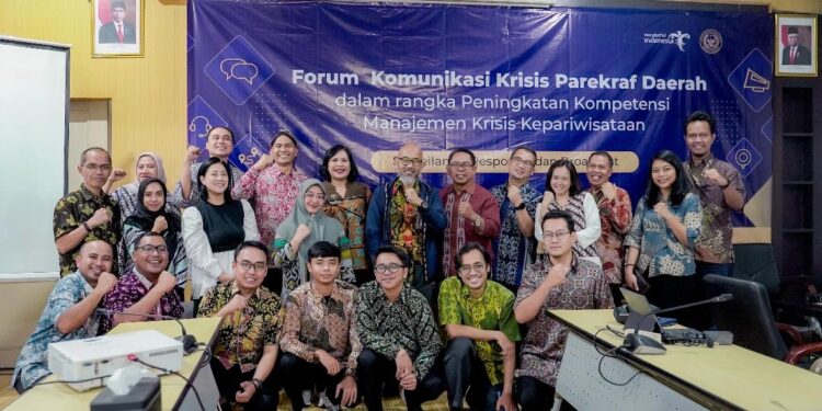 Kemenparekraf Gelar Forum Komunikasi Daerah Guna Tingkatkan Manajemen Krisis Pariwisata