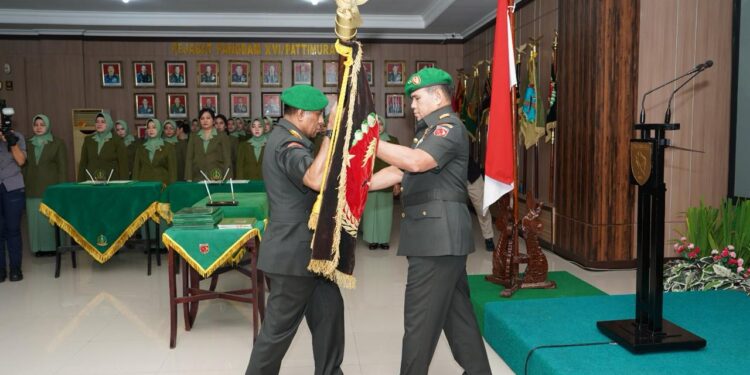 Pangdam XVI/Pattimura Pimpin Sertijab Danrem 151/Binaiya, Brigjen TNI Antoninho Rangel Da Silva,S.IP., M.Han.