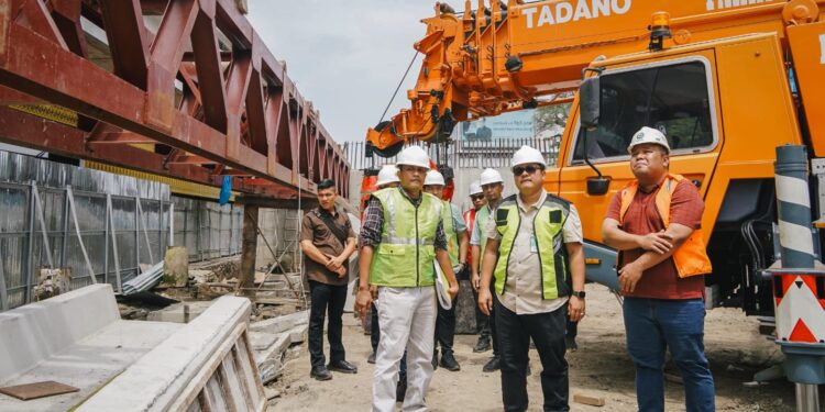 Pj Sekda Minta Overpass Jalan Stasiun Sudah Bisa Dilalui Agustus 2024