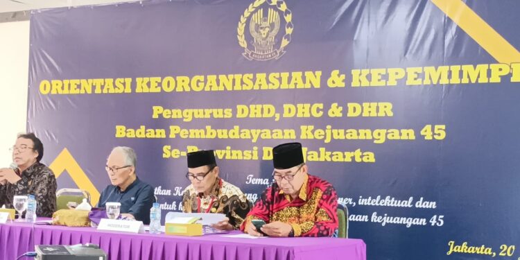 DHD45 DKI Jakarta Adakan Orientasi Keorganisasian Dan Kepemimpinan
