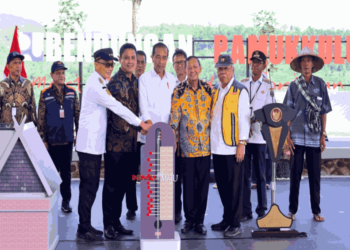 Presiden Jokowi Resmikan Bendungan Pamukkulu, Tingkatkan Ketahanan Air di Sulawesi Selatan