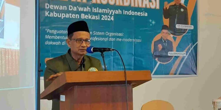 Tingkatkan Soliditas dan Evaluasi Program Kerja, Dewan Da’wah Kabupaten Bekasi Gelar Rapat Koordinasi