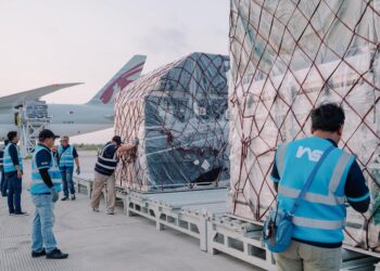 “Kargo Logistik MotoGP Mandalika Telah Tiba di Bandara Lombok” InJourney Aviation Services Siap Tunjukan Performanya