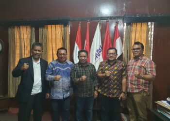 Kolaborasi Media Bangun Kota Ternate, Santrani Abusama Temui Ketum SMSI