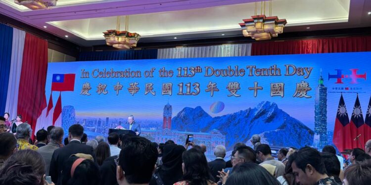 Taipei Economic and Trade Office Gelar Resepsi Peringatan Hari Nasional Republic of China (Taiwan) ke-113