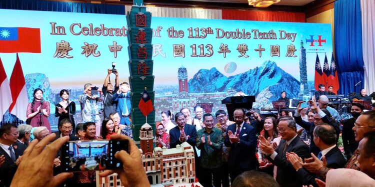 Merayakan Hari Nasonal ke-113, Taiwan Gelar Pesta di Jakarta