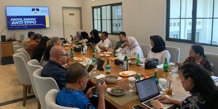 Bertemu Wamen PPPA, Polri, dan Komnas Perempuan dan KPAI, Jarnas Anti TPPO Minta Situasi TPPO di Tanah Air Mendapat Perhatian Serius