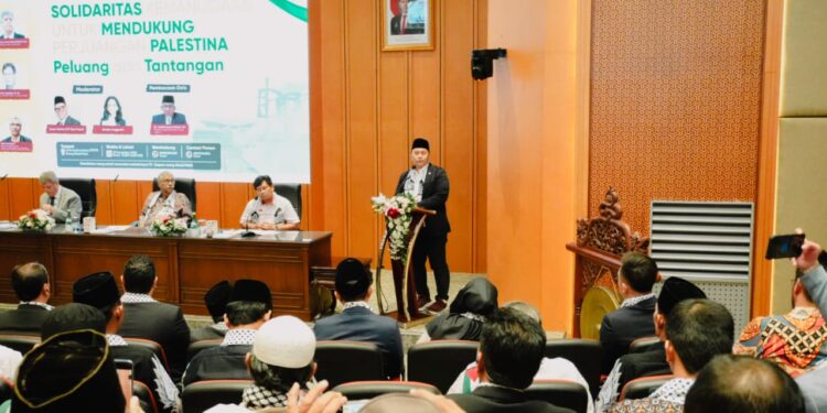 AWG Tutup Bulan Solidaritas Palestina 2024 dengan FGD dan Grand Launching Pembangunan Rumah Sakit Ibu dan Anak Indonesia di Gaza