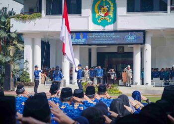 Pimpin Upacara HUT KORPRI ke -53, Bobby Nasution Sampaikan 7 Pesan Presiden Prabowo