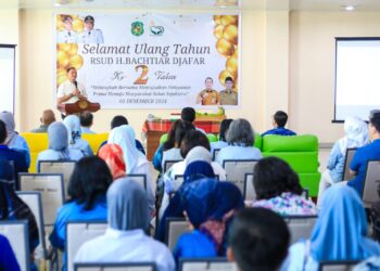 Memasuki Usia ke- 2 Tahun, RSUD H Bachtiar Djafar Diharapkan Terus Tingkatkan Pelayanan Kesehatan