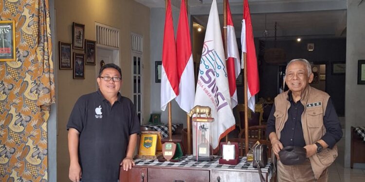 Tokoh Banten Sofyan Ruki, Kunjungi Journalist Boarding School.