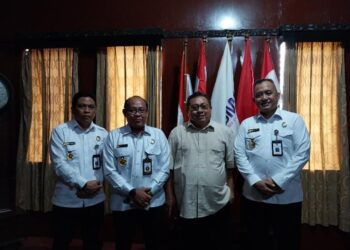 Kantor Pusat SMSI di Ring Satu Istana Di Kunjungi Asisten I Penasihat Khusus Presiden Bidang Pertahanan Nasional.