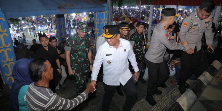 Malam Tahun Baru 2025 di Kep. Babel Aman dan Penuh Suka Cita