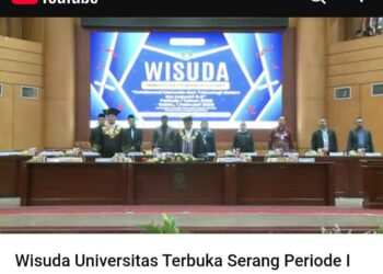 Ketua BPD PHRI Provinsi Banten GS Ashok Kumar Hadiri Wisuda Terbuka Universitas Serang
