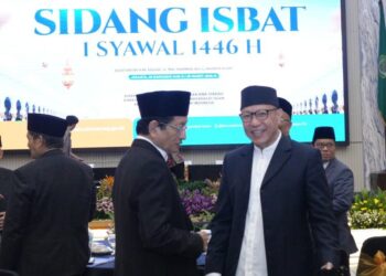 Ketum PITI Hadiri Sidang Isbat, Pemerintah Tetapkan Idul Fitri 31 Maret 2025