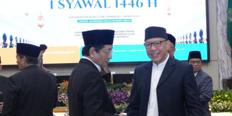 Ketum PITI Hadiri Sidang Isbat, Pemerintah Tetapkan Idul Fitri 31 Maret 2025