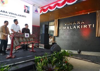 Gubernur Sumut Bobby Nasution Resmikan Vihara Vimalakirti Medan, Harapkan Jadi Tempat Penyejuk Bagi Umat Buddha