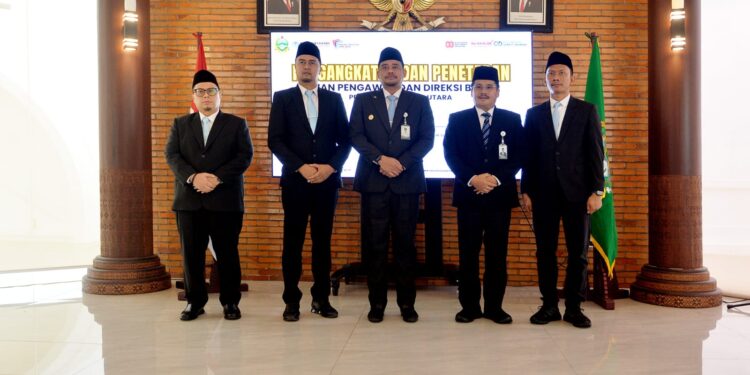 Bobby Nasution Lantik Dewas PD AIJ dan Dua Direksi Perumda Tirtanadi Tekankan tentang Pelayanan Masyarakat hingga Investor