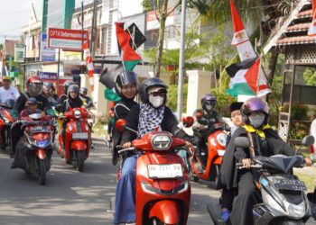 UBN Serukan Boikot Israel di Indonesia Peace Convoy Sinjai–Bulukumba