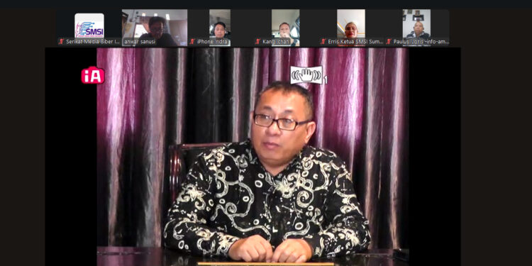 SMSI Imbau Pengurus dan Anggota Optimalkan Fungsi Edukasi Jaga Tegaknya Demokratisasi