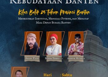 Seminar Kebudayaan : Kilas Balik 25 Tahun Provinsi Banten, Meneguhkan Identitas, Menggali Potensi, dan Menatap Masa Depan Budaya Banten