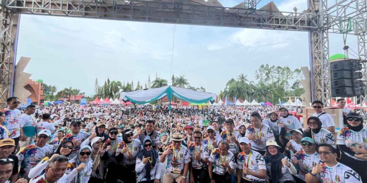 Tanggamus Color Run 2025, Icon Baru Wisata Olahraga di Lampung