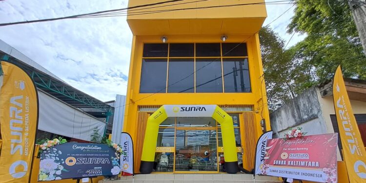 SUNRA Resmi Hadir di Samarinda, Dorong Era Kendaraan Listrik Ramah Lingkungan di Kaltimtara