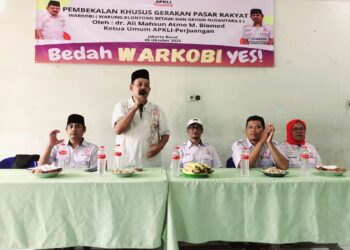 Wujudkan 20 Ribu WARKOBI Di Jakarta, Ketua Umum APKLi-P Perintahkan Operasi Tertorial Warung Kelontong