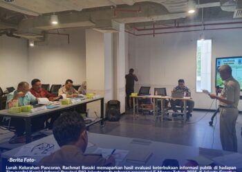 Kualitas Layanan Informasi 31 Kelurahan Dinilai KI DKI Jakarta pada Presentasi E Monev 2025