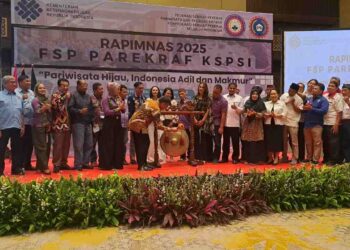 Rapimnas Parekraf KSPSI 2025 Dibuka, Angkat Tema Pariwisata Hijau Indonesia
