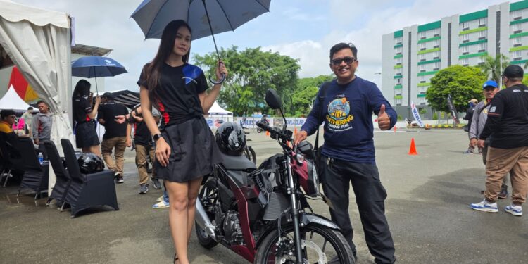 Suzuki Satria Pro Resmi Meluncur di Samarinda, Wartawan Ditantang Menaklukkan Motor