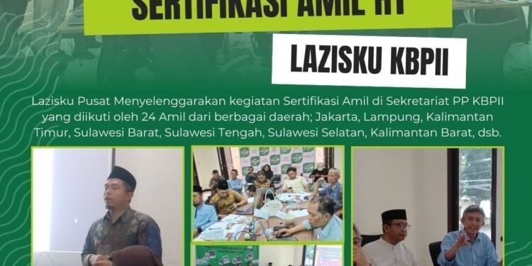 Persiapan Pembentukan LAZISKU Cabang Lampung, Perwakilan KB PII Ikuti Sertifikasi Amil Kualifikasi 3
