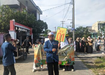 Ratusan Jamaah Masjid Al Ikhlas VGH Babelan Kabupaten Bekasi Gelar Tarhib Ramadhan