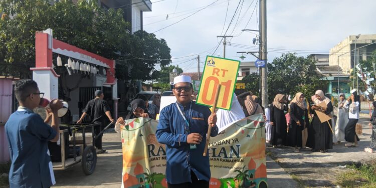 Ratusan Jamaah Masjid Al Ikhlas VGH Babelan Kabupaten Bekasi Gelar Tarhib Ramadhan