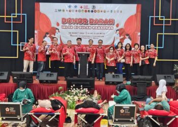 Donor Darah Imlek di Ramadan Disambut Antusias, 728 Kantong Darah Terkumpul Melebihi Target