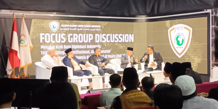 Bermasalah Secara Hukum, FGD JATTI Tolak Indonesia Gabung BOP