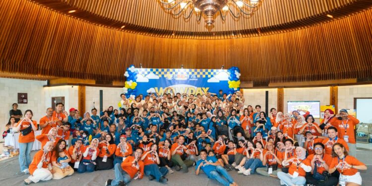 Outing Charity WOW Day Hadirkan Ruang Rekreasi bagi 50 Anak Pejuang Kanker