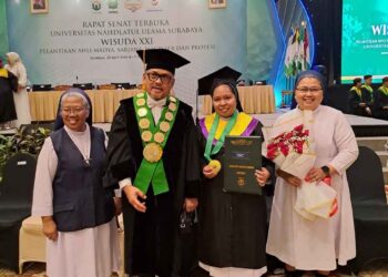 Wisudawati Katolik di Unusa Ceritakan Pengalaman Toleransi