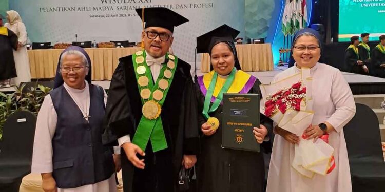 Wisudawati Katolik di Unusa Ceritakan Pengalaman Toleransi