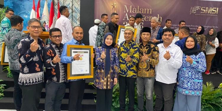 Bupati Serang Terima Anugerah SMSI 2026, Apresiasi Sinergi Pemerintah dan Insan Pers