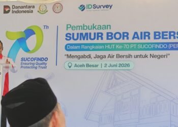 ABPEDNAS dan SUCOFINDO Hadirkan Akses Air Bersih bagi Masyarakat Desa di Aceh Besar