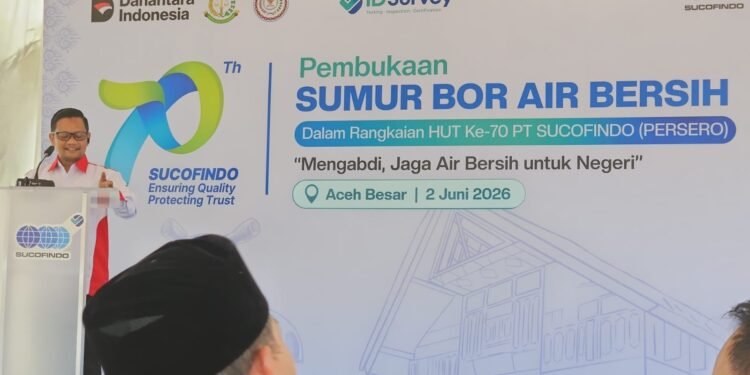 ABPEDNAS dan SUCOFINDO Hadirkan Akses Air Bersih bagi Masyarakat Desa di Aceh Besar