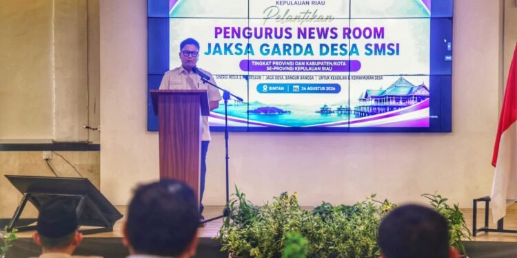 Pokja News Room Jaga Desa Kepri Dilantik, Perkuat Sinergi Pers dan Pemerintah