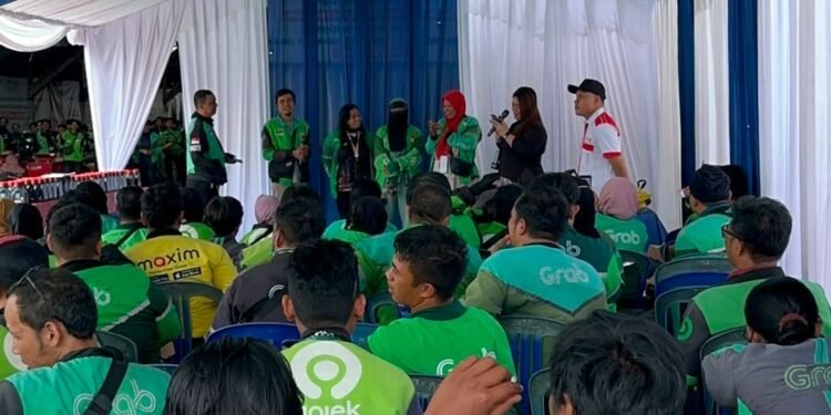PWI Kaltim dan Forum Pimred SMSI Apresiasi TJM Auto Care Berbagi dengan Ojol